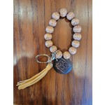 Wooden Beaded Tassel