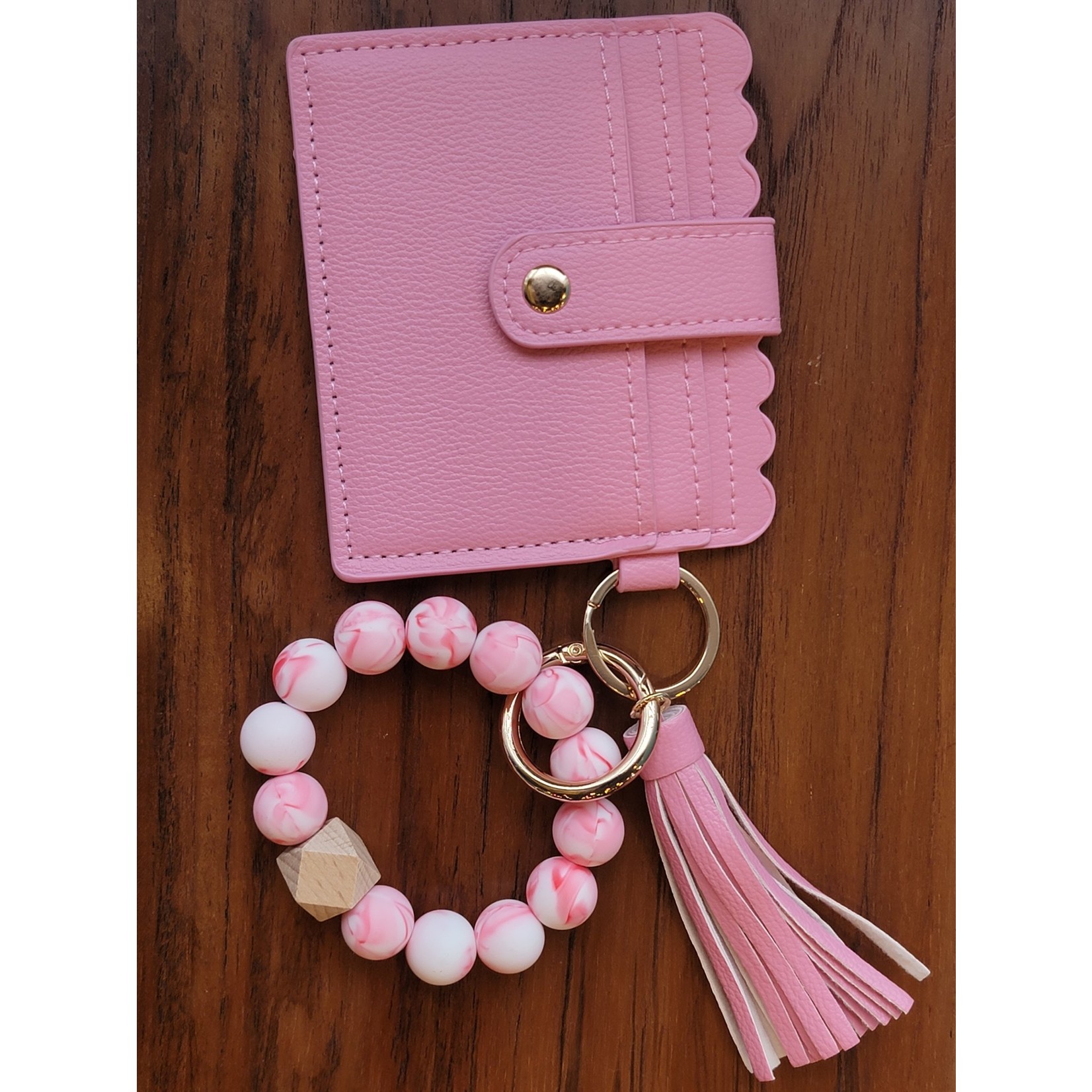 Wristlet Keychains with Beads