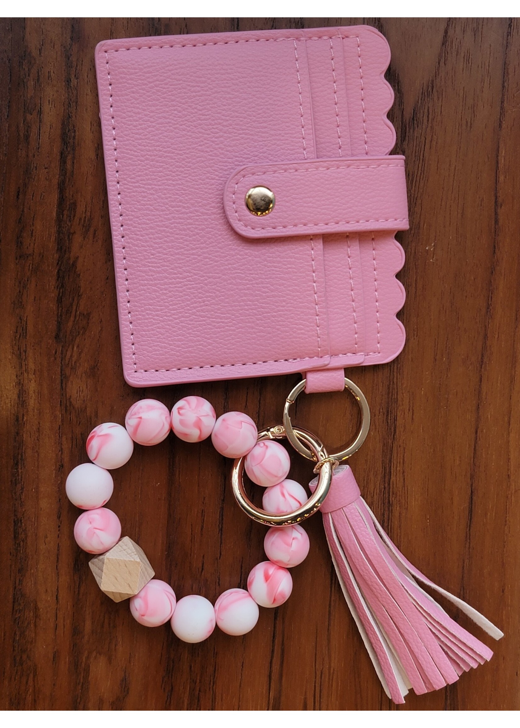 Wristlet Keychains with Beads
