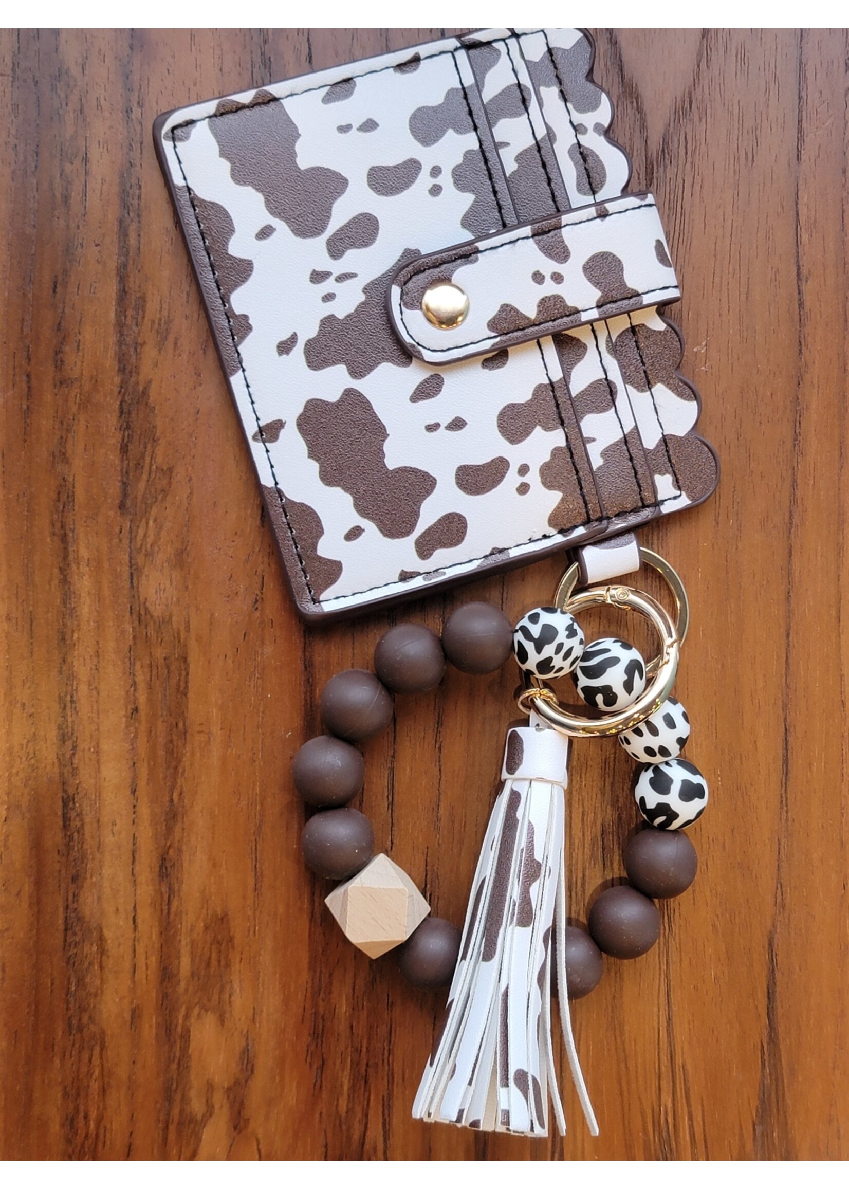 Wristlet Keychains with Beads