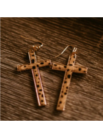 Spot The Cross Earrings