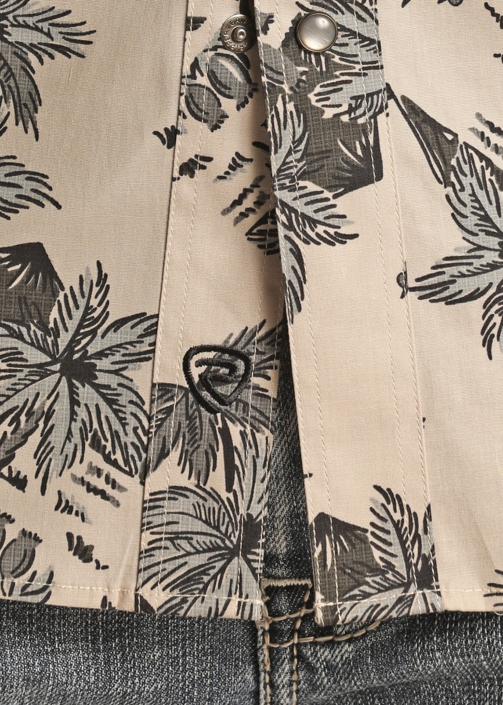 SS Tropical Woven Snap