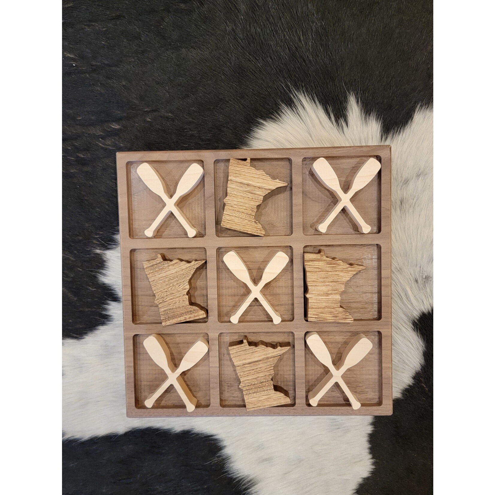 Wooden Tic Tac Toe Boards