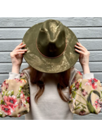 Gold Marbled Rancher Hat