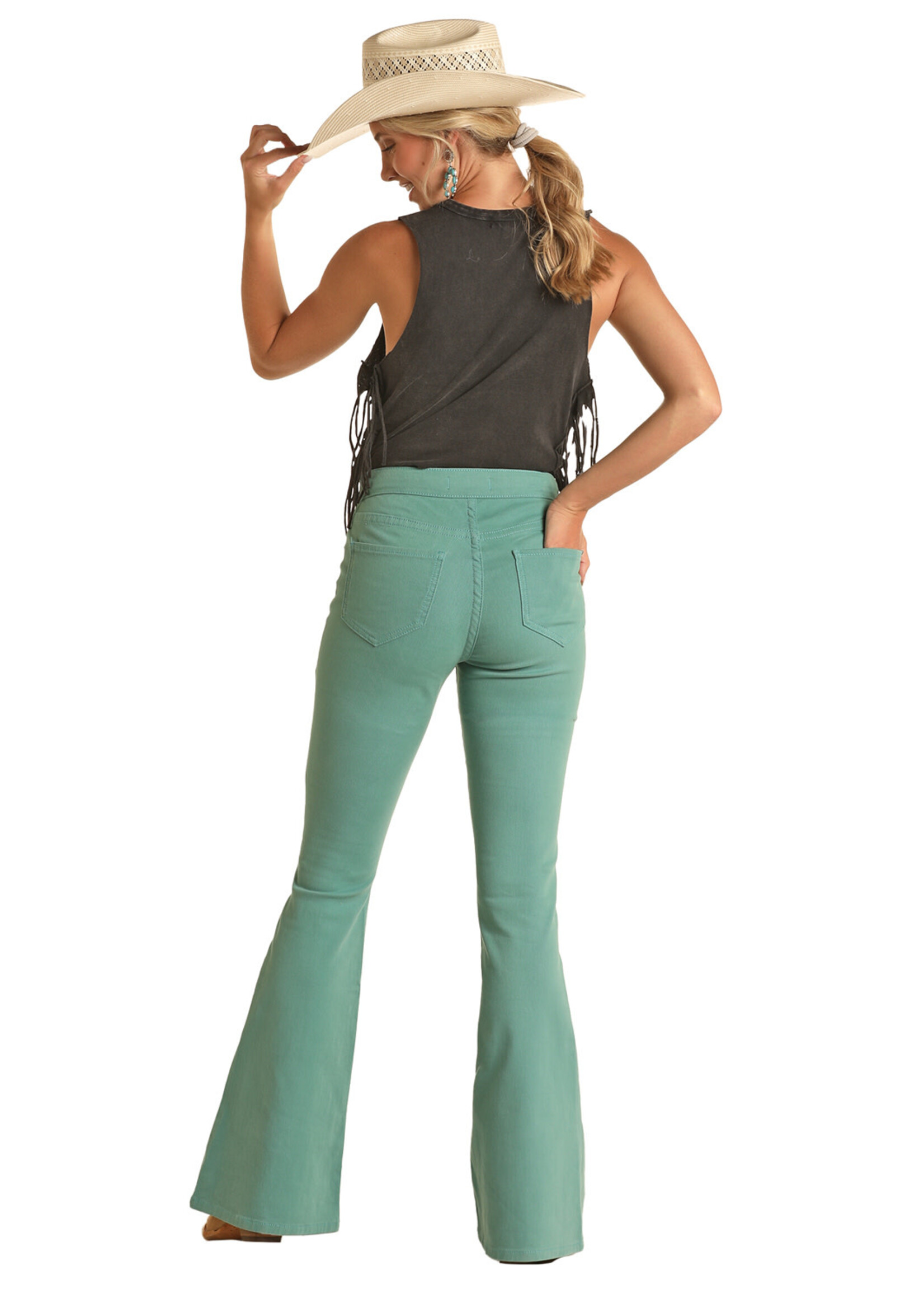 Turquoise Button Flare