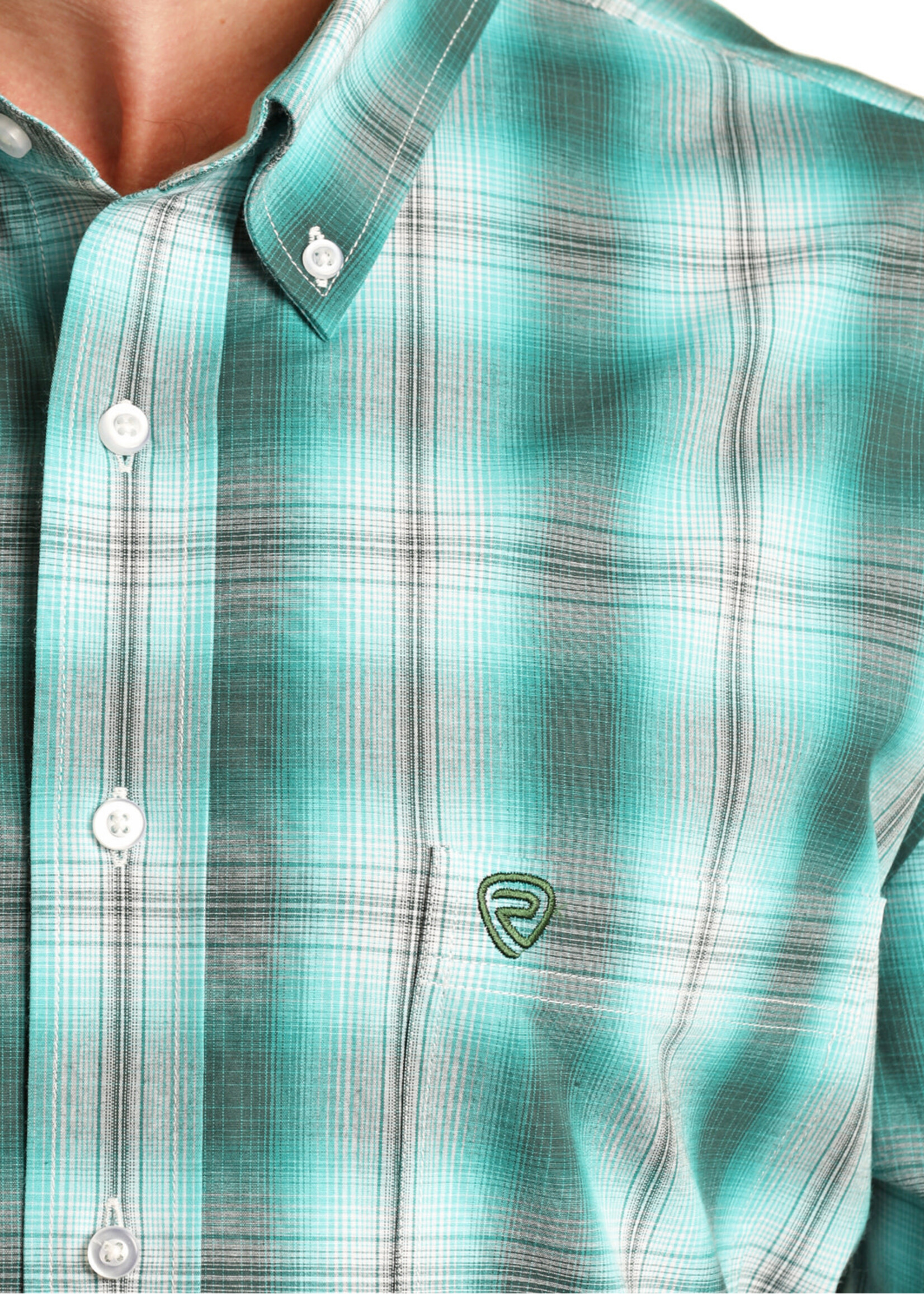 LS PLAID WOVEN BD