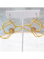 Cowboy Hat Earrings
