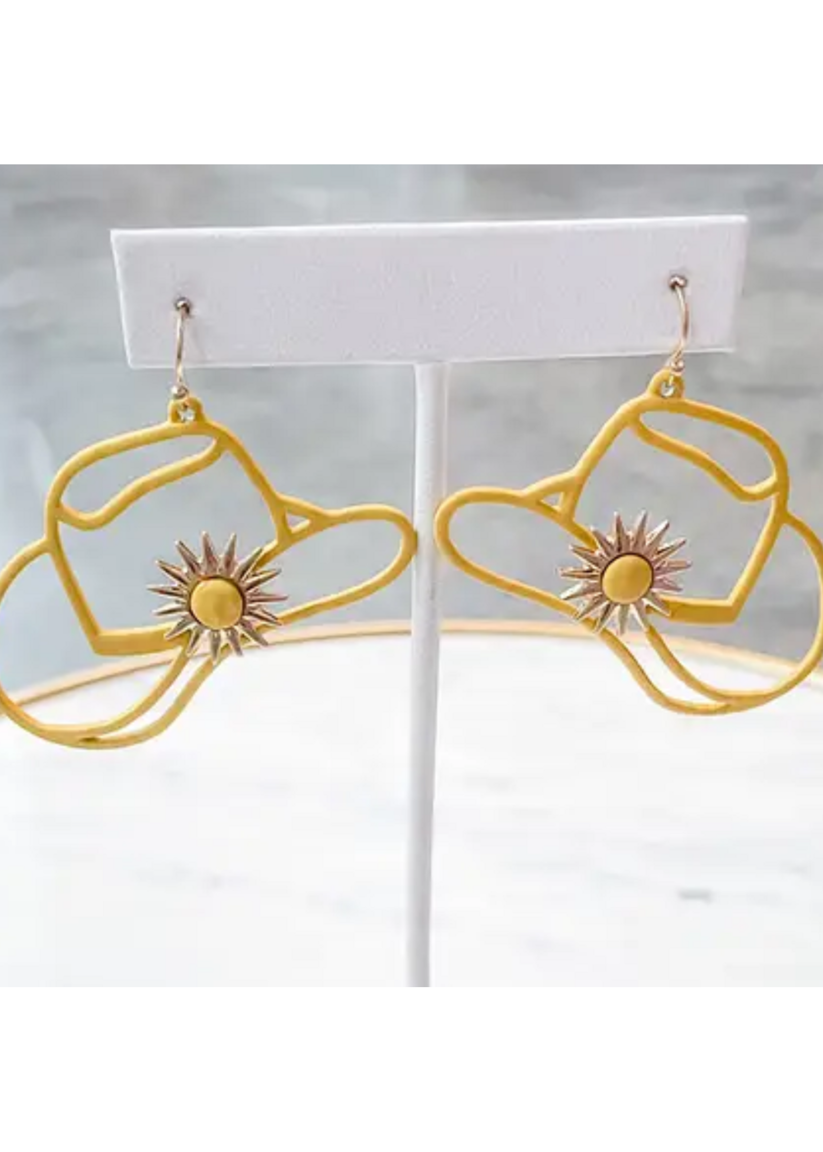 Cowboy Hat Earrings