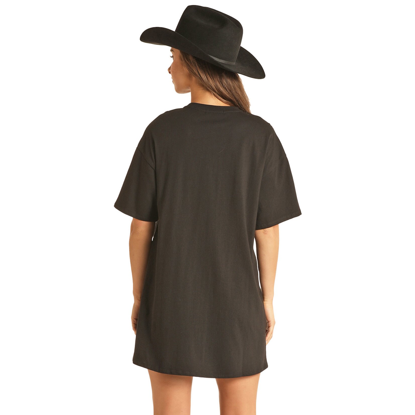 Fringe Tee Shirt Dress