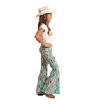 Girls Turquoise Bell Bottoms
