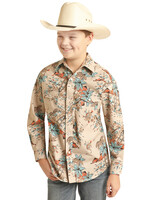 Kids Long Sleeve Cowboy Shirt