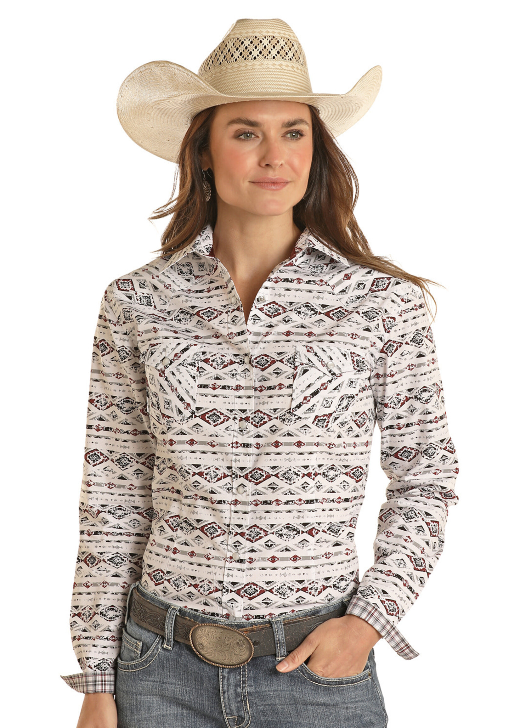 1A5 Long Sleeve 2 Pocket Snap