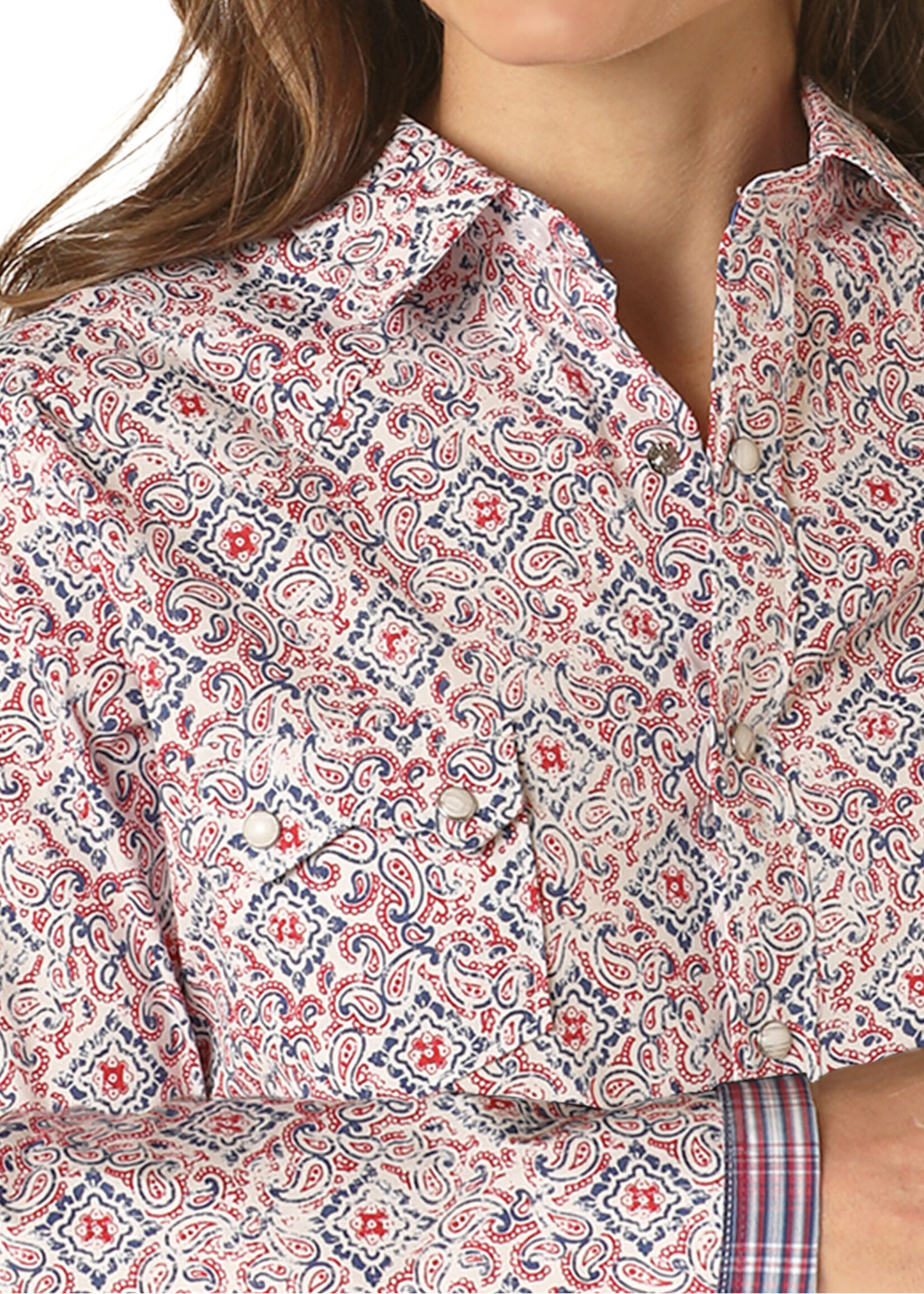 Long Sleeve Paisley Shirt