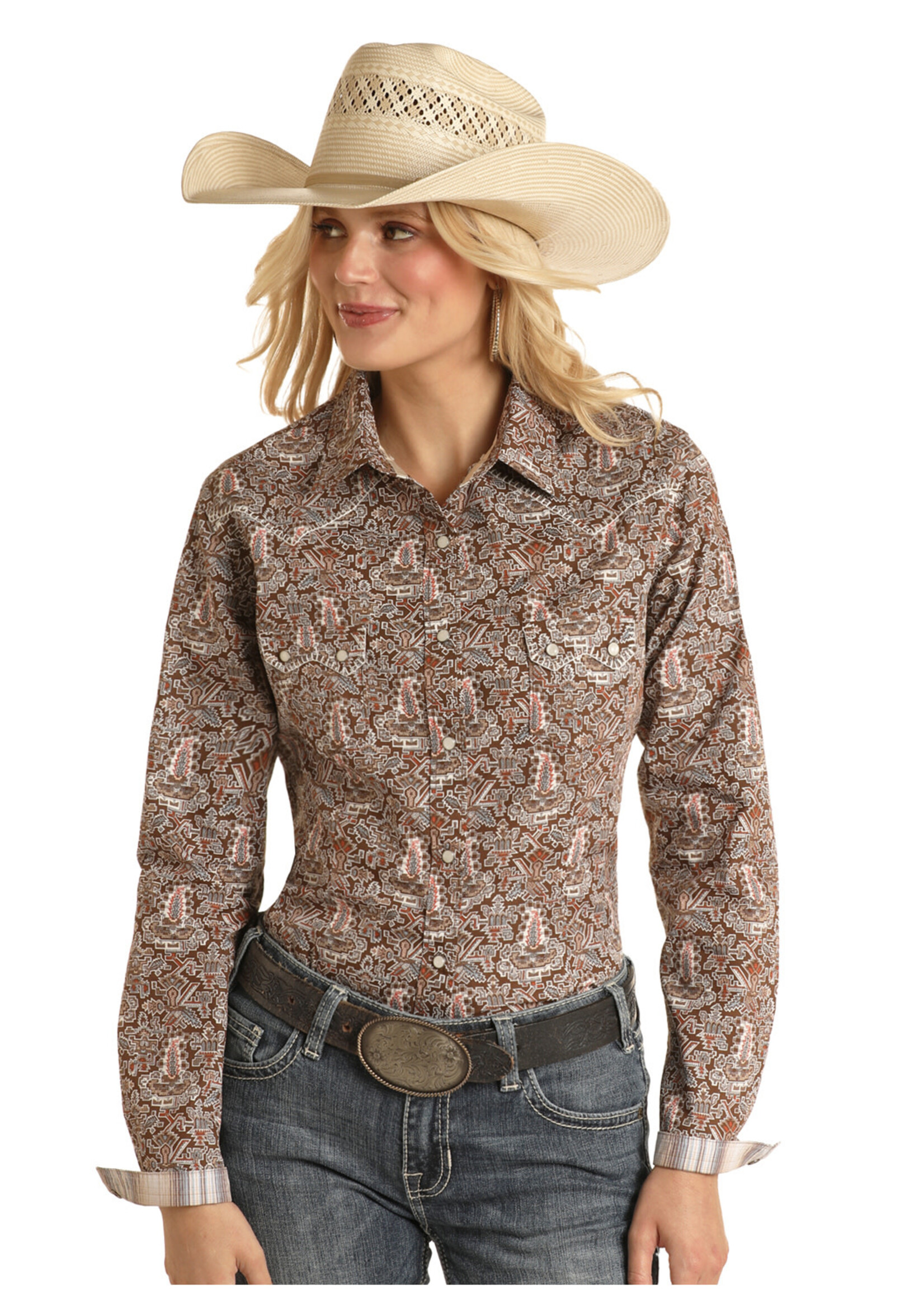 19Z Long Sleeve 2 Pocket Snap