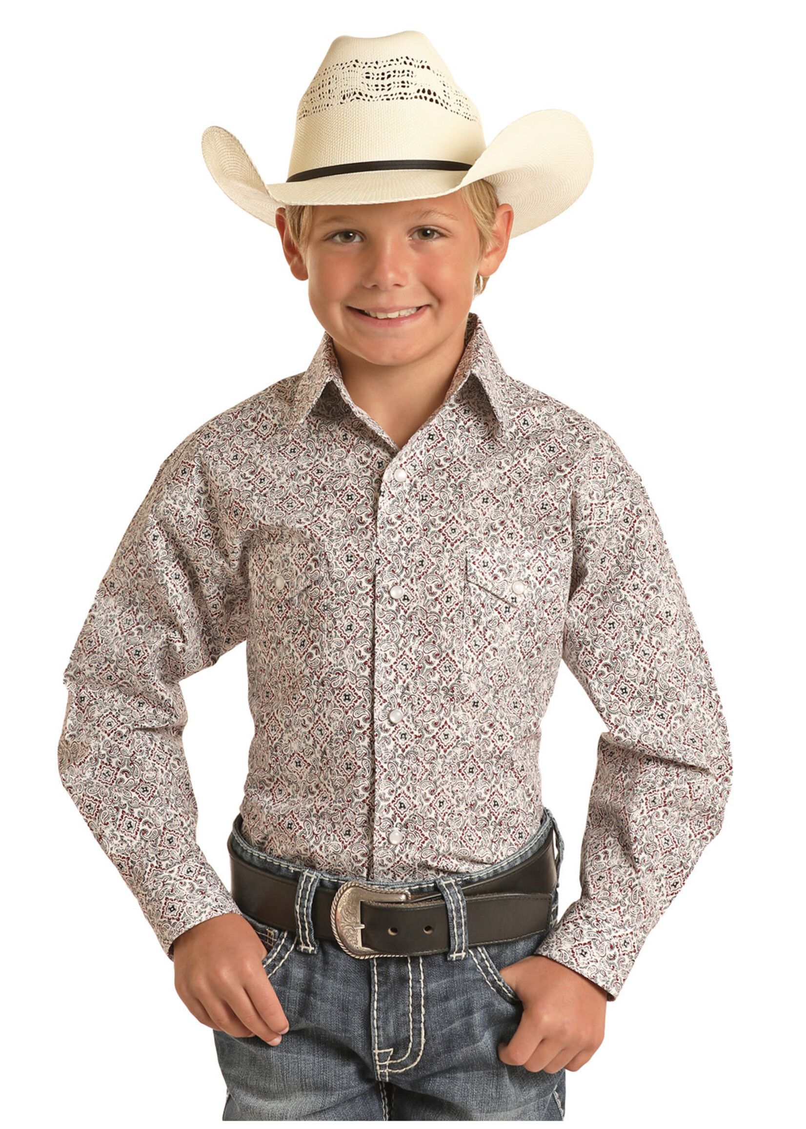 1A3 Long Sleeve 2 Pocket snap