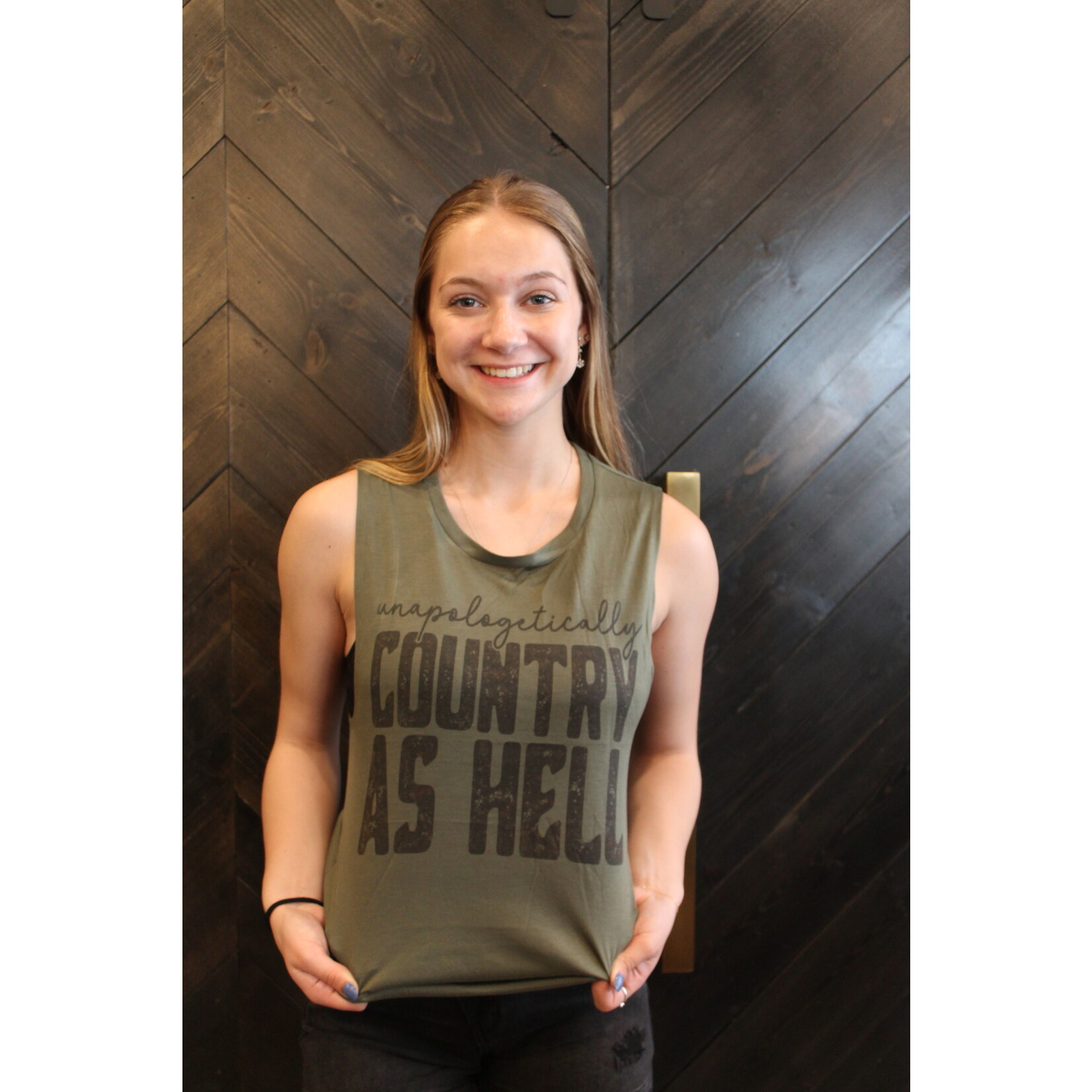 Country As Hell Tank