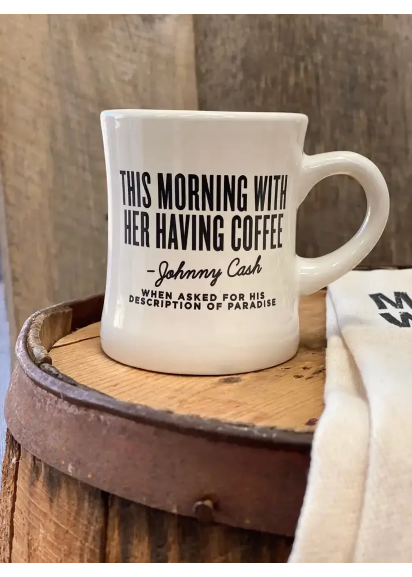 Johnny Cash Coffee Cup