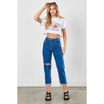 Distressed Boyfriend Jean