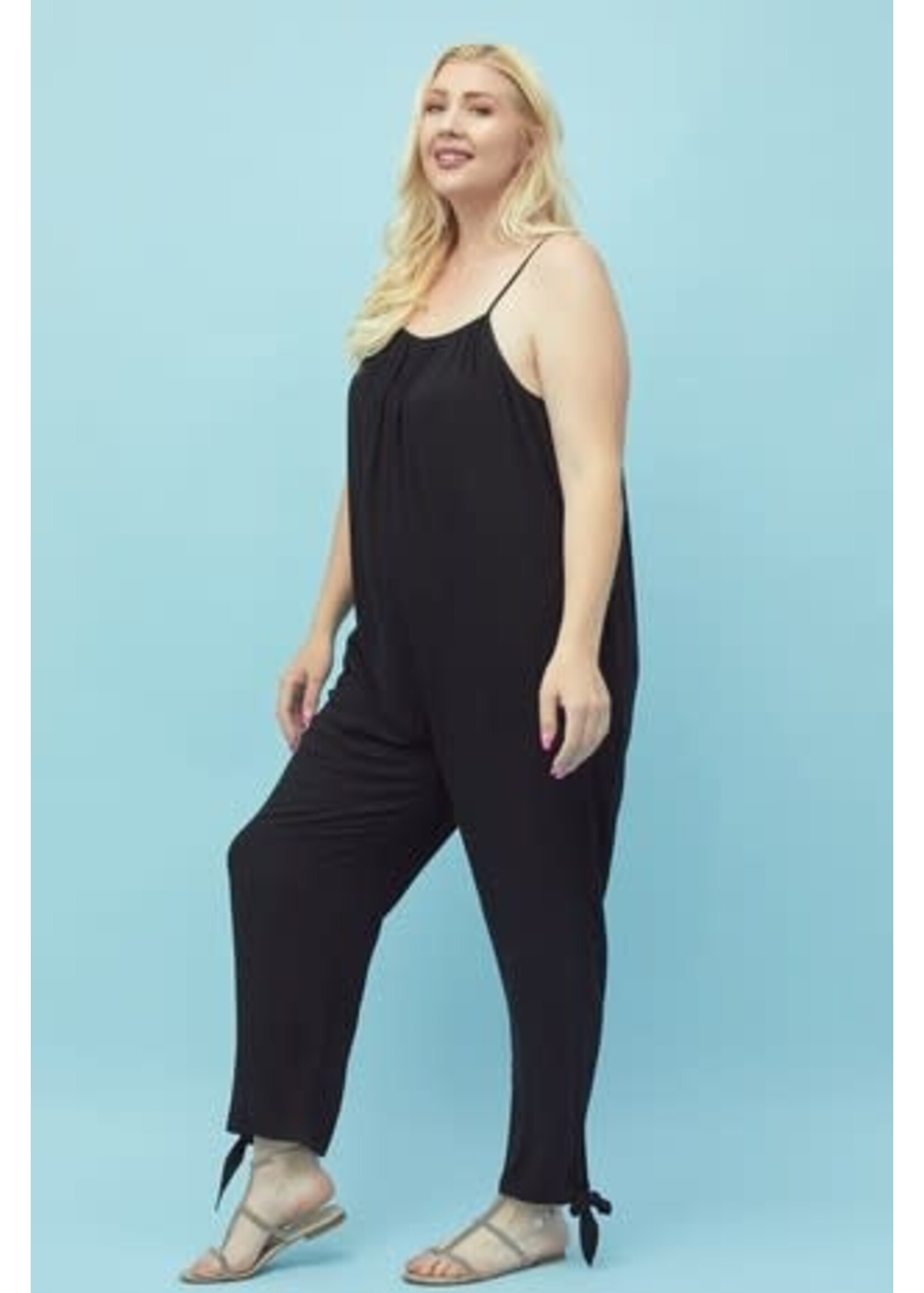 Bottom Side Tie Jumpsuit