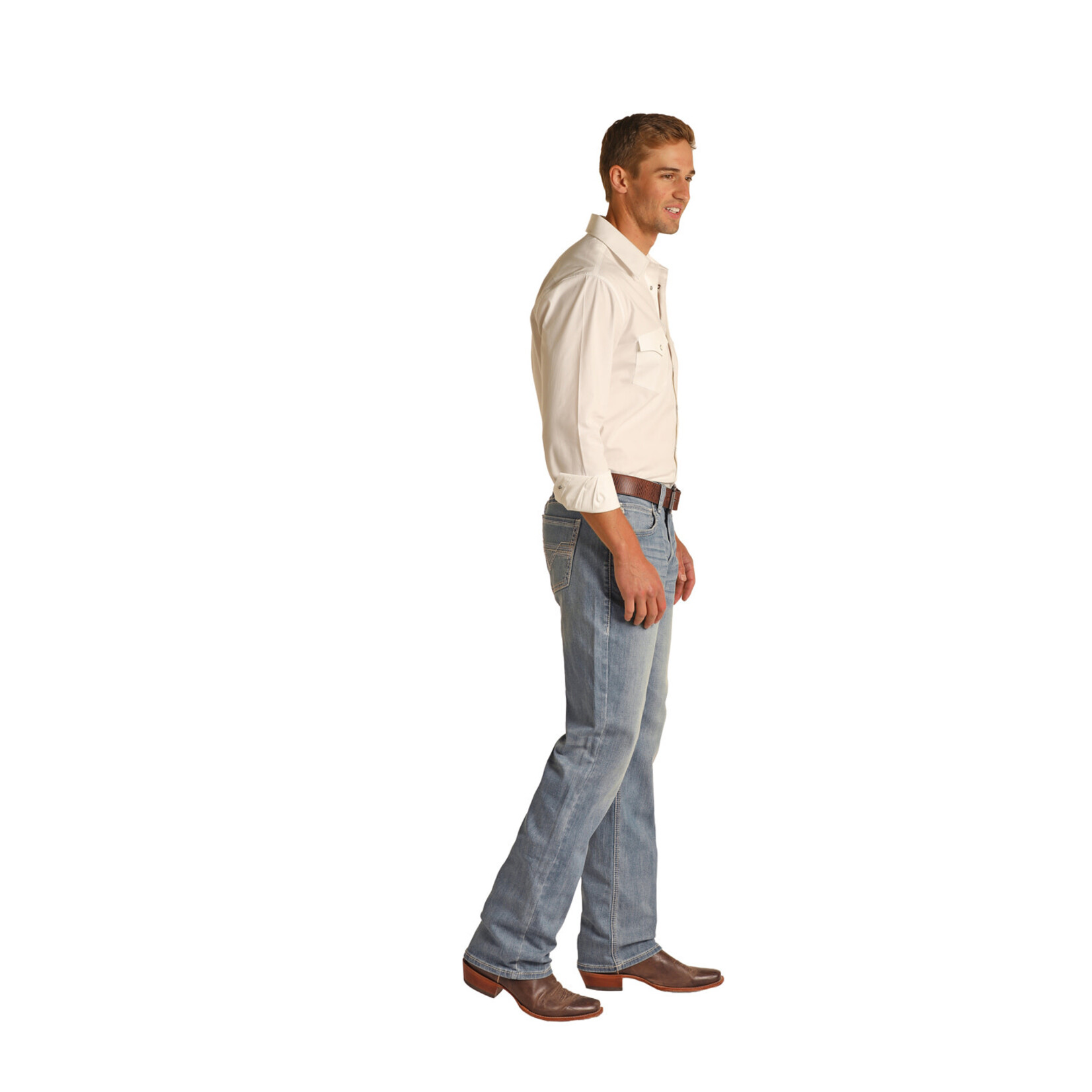 Men's Jeans Two Tone EMB Stackable