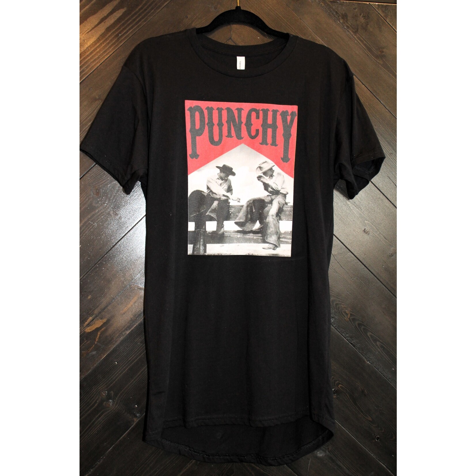 Punchy Cowboy T-_Shirt Dress