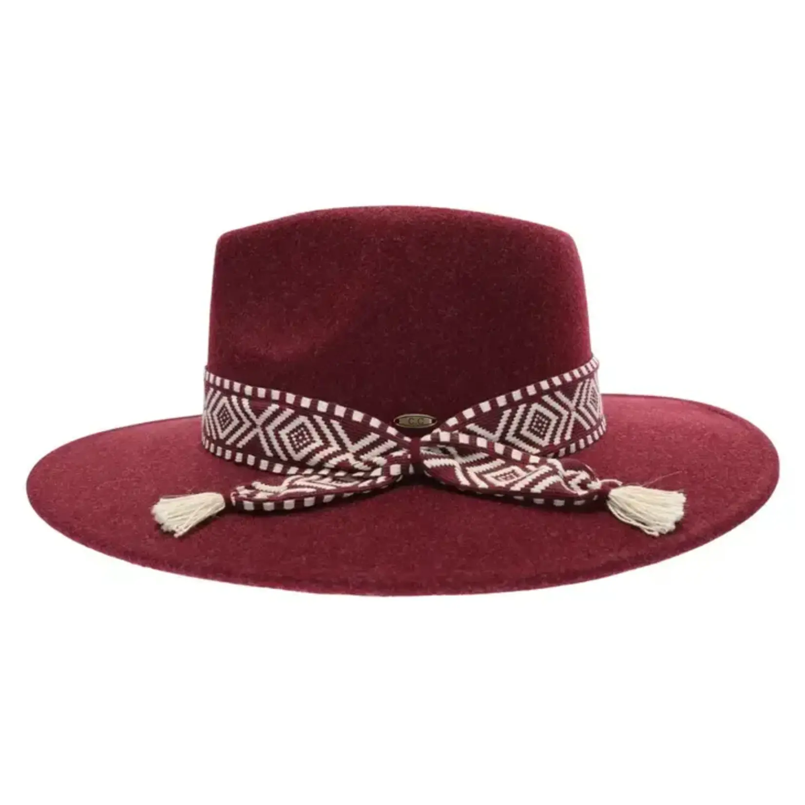 Geometric Trim Cowboy Hat