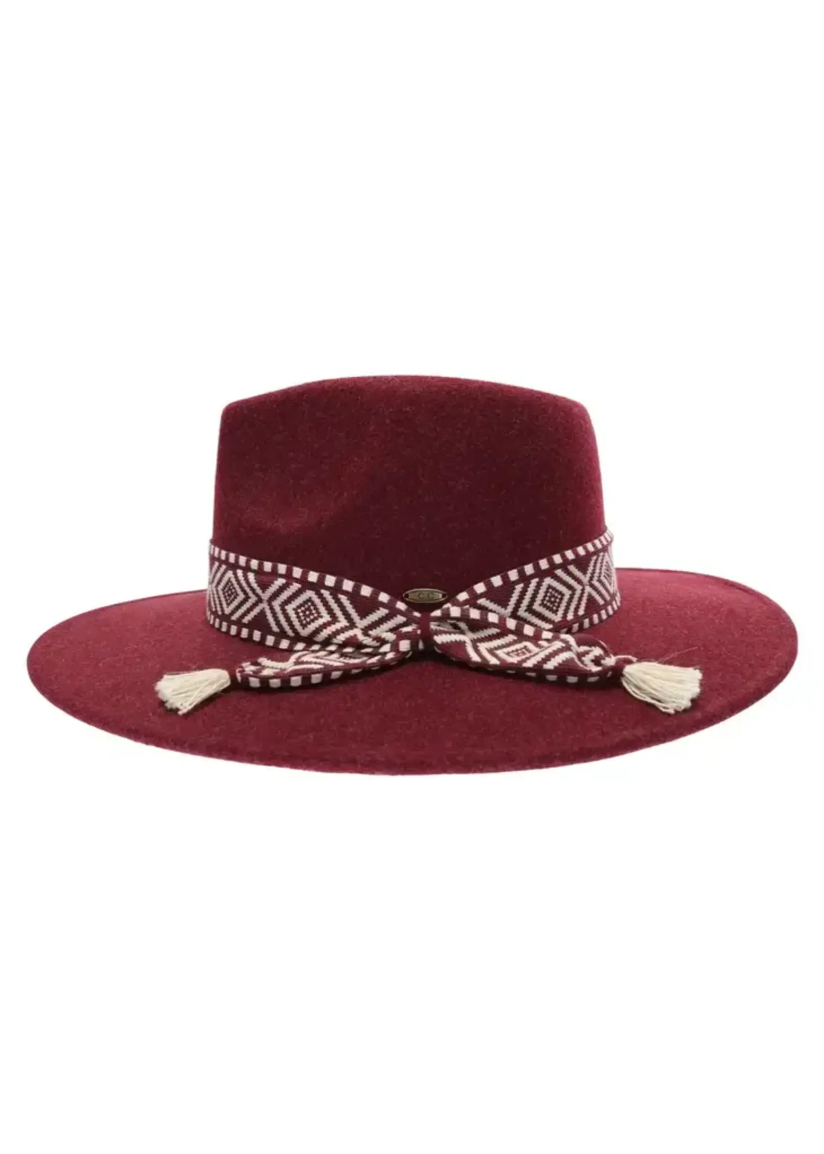 Geometric Trim Cowboy Hat