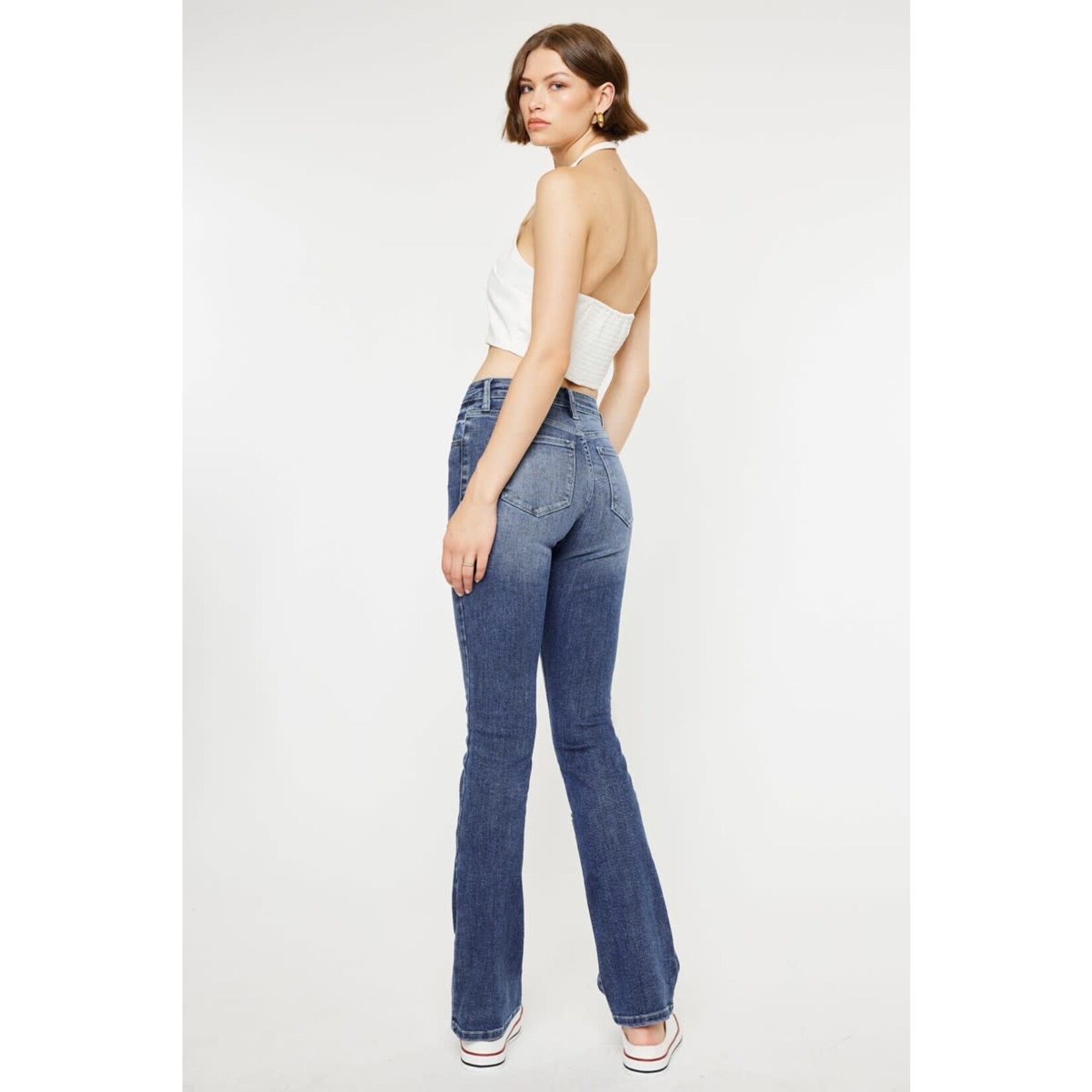 High Rise Skinny Bootcut