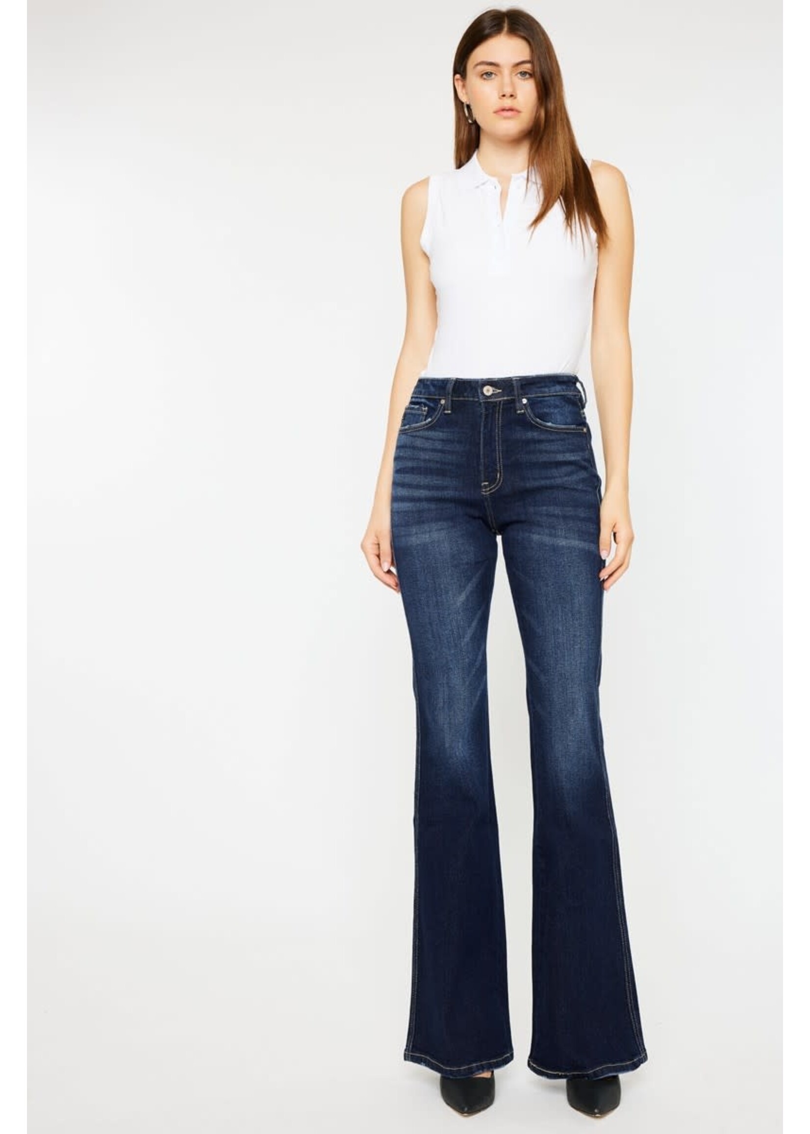 High Rise Flare Jeans