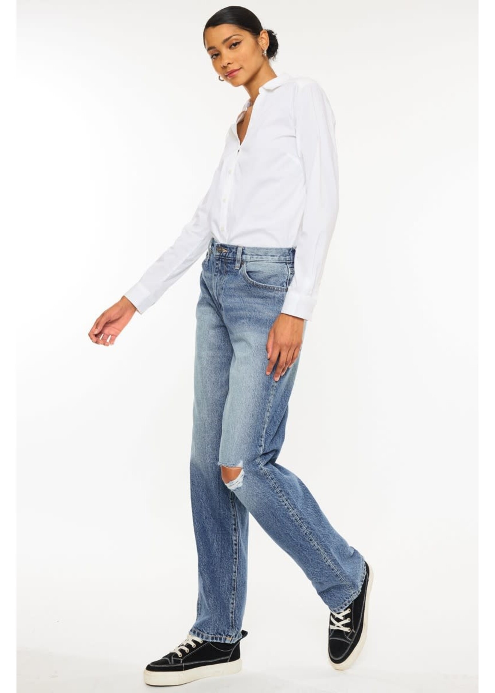 High Rise Dad Fit