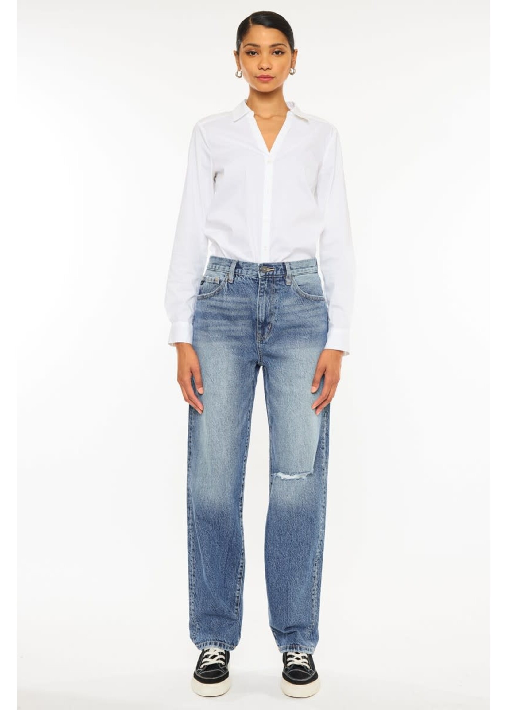 High Rise Dad Fit