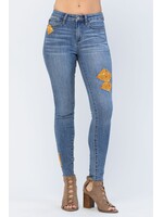 Donna Mid-Rise Skinny Shorts