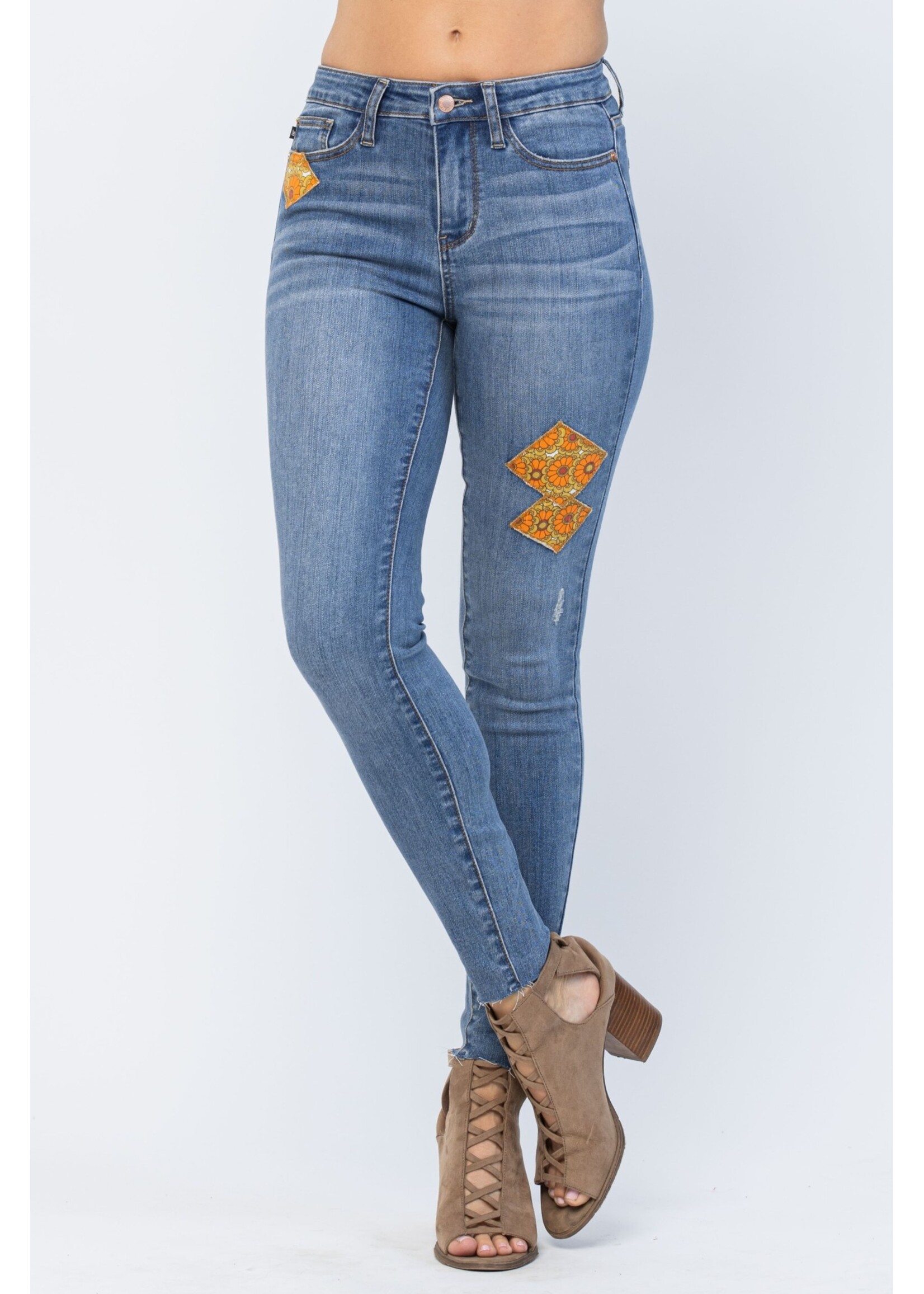 Donna Mid-Rise Skinny Shorts