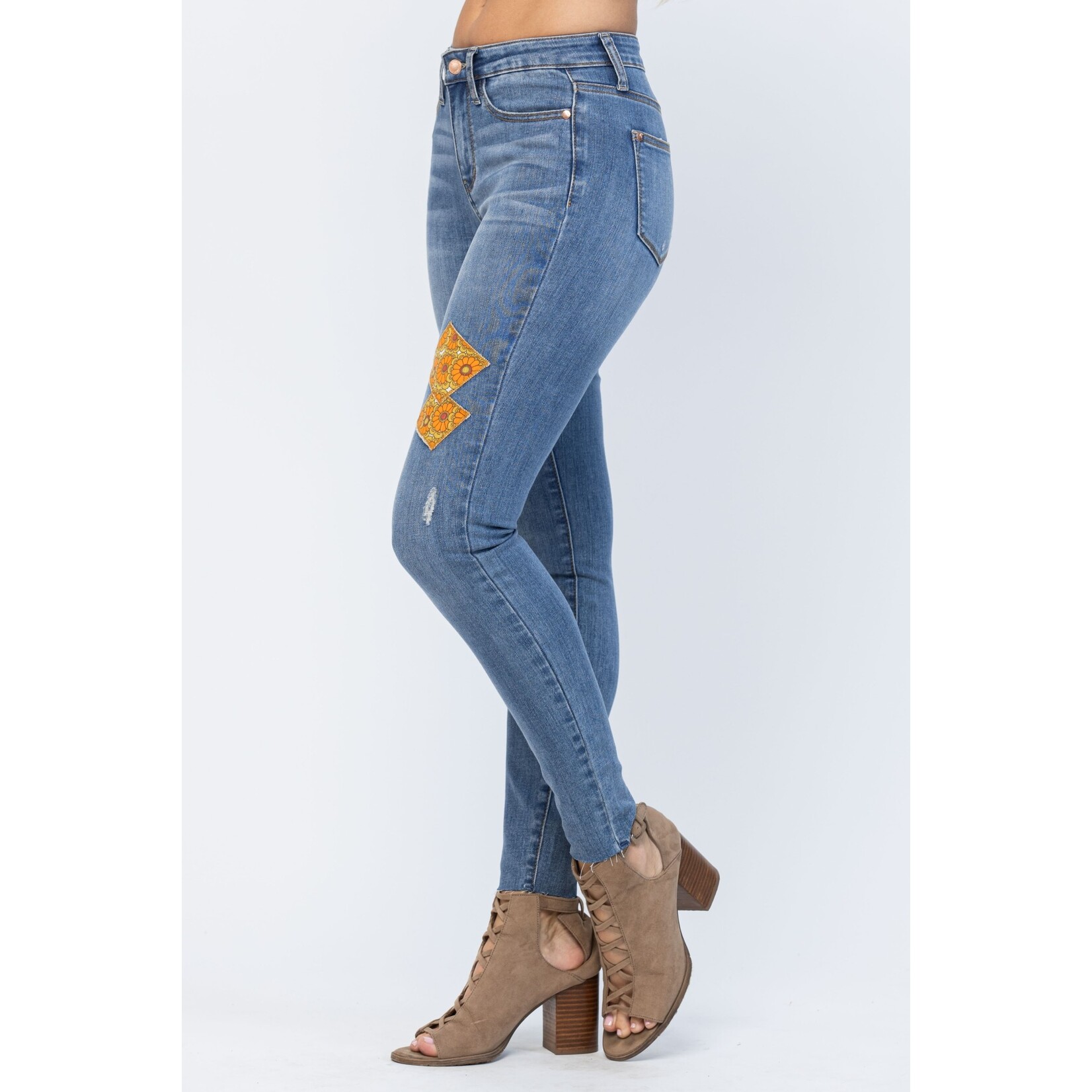 Donna Mid-Rise Skinny Jeans