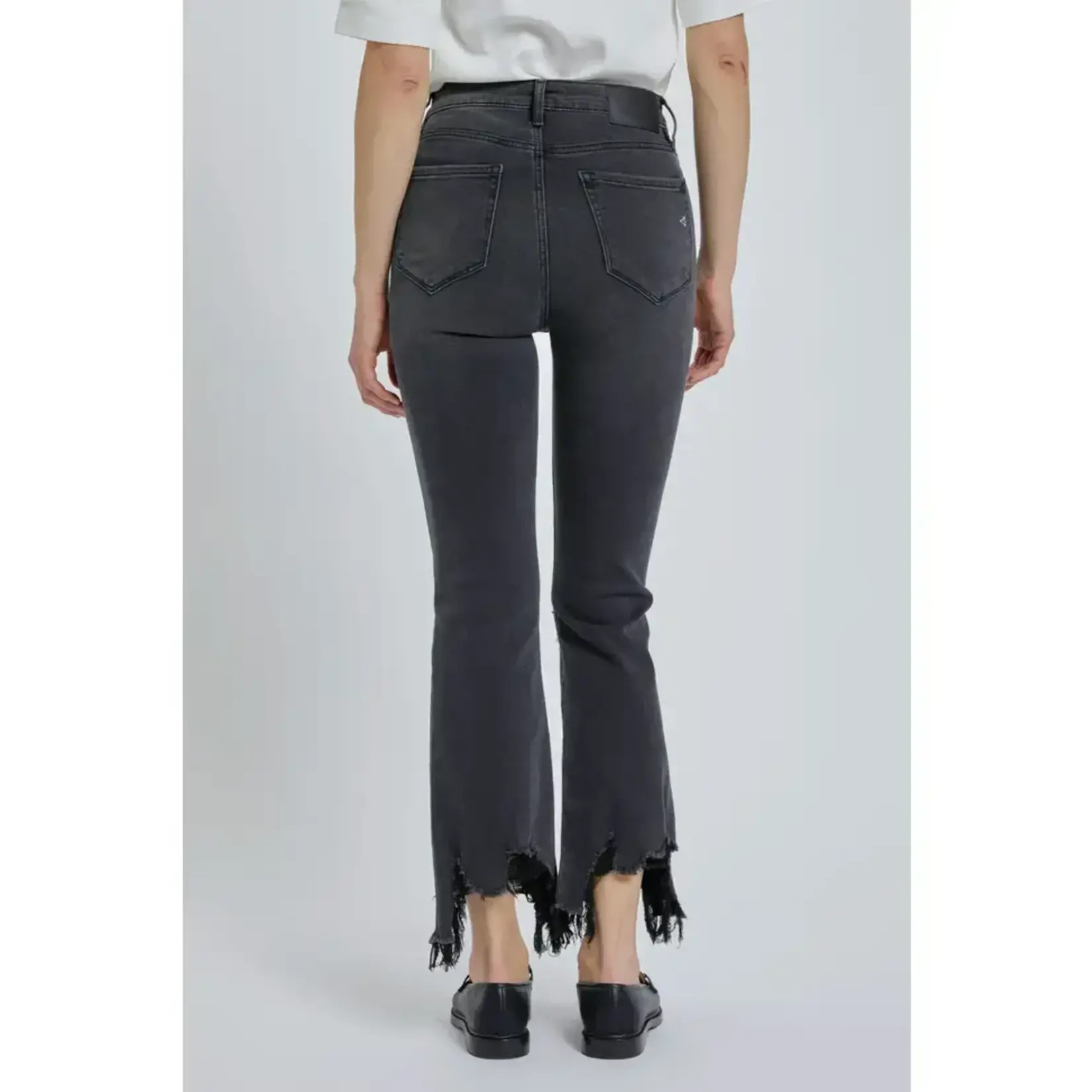 Charlie Cropped High Rise Basic Flare Jeans 27"Inseam