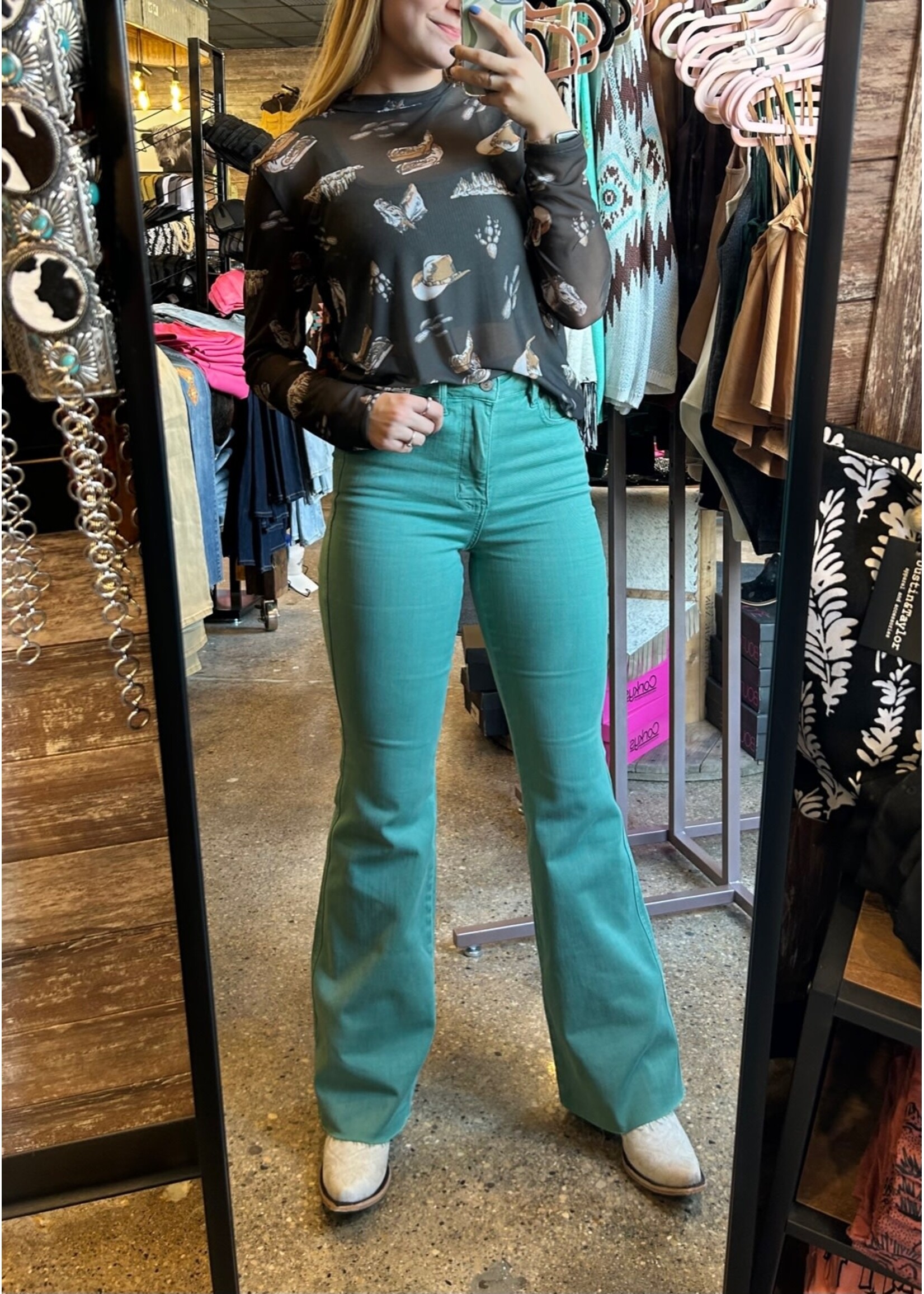 Topaz Flare Jeans