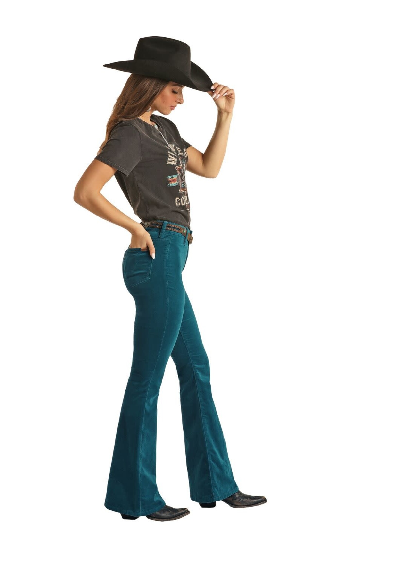 Teal Corduroy