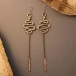 Snake earrings