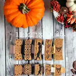 Hand Painted Wooden Hair Clips (4.2)