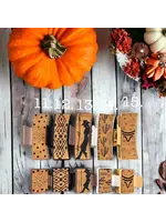 Hand Painted Wooden Hair Clips (4.2)