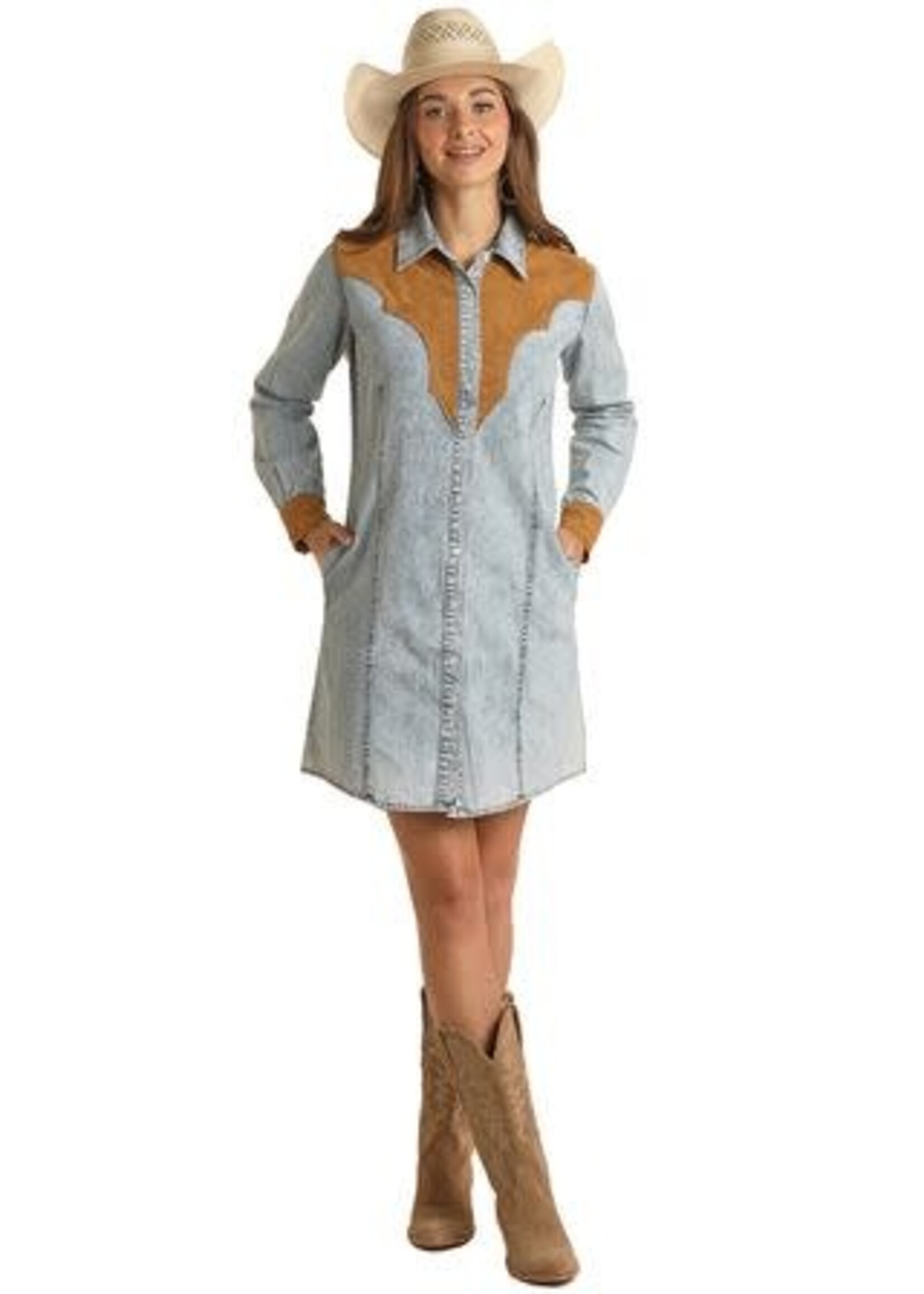 Western Yoke Dress