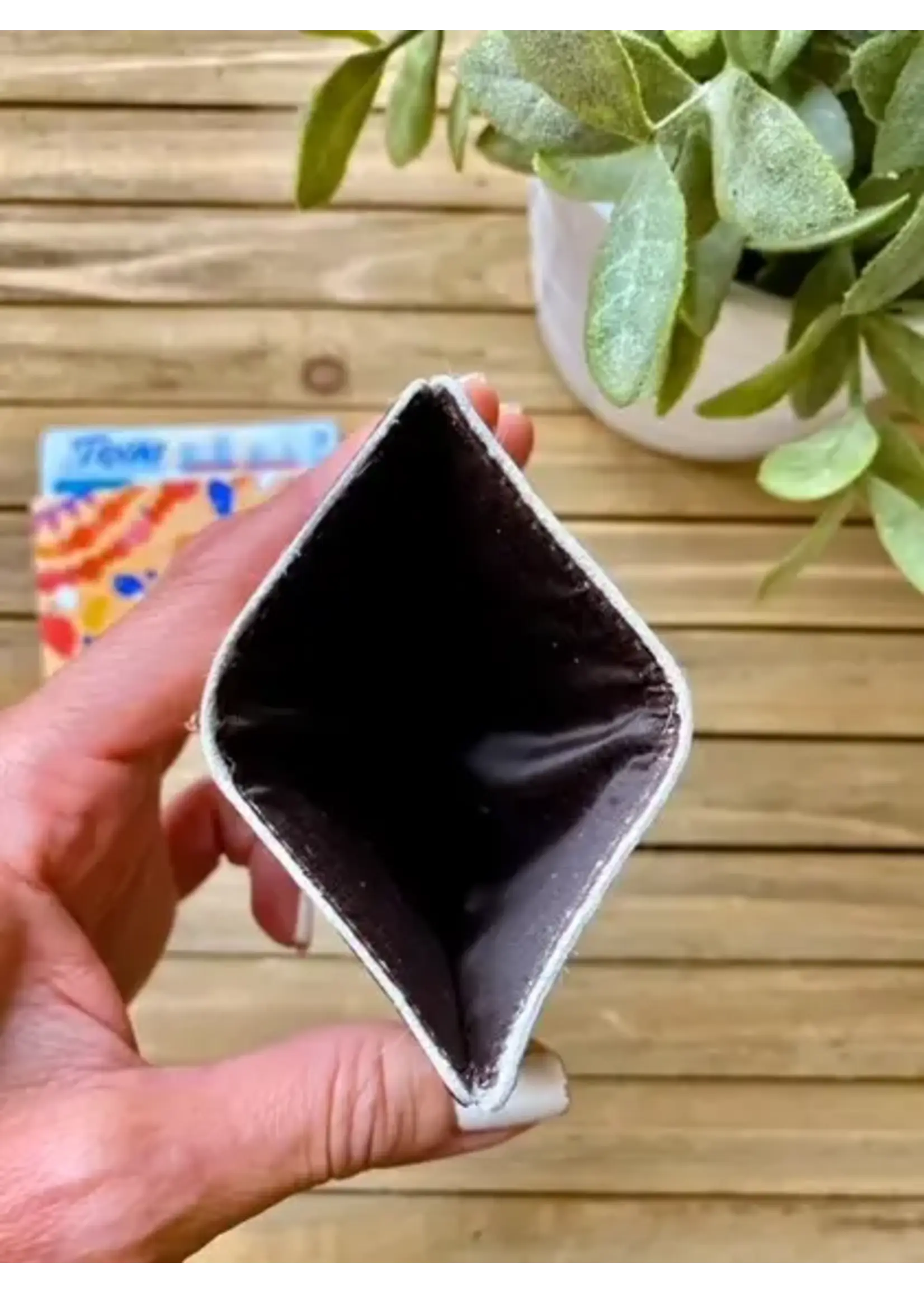 Western Cowhide Credit Card Holder