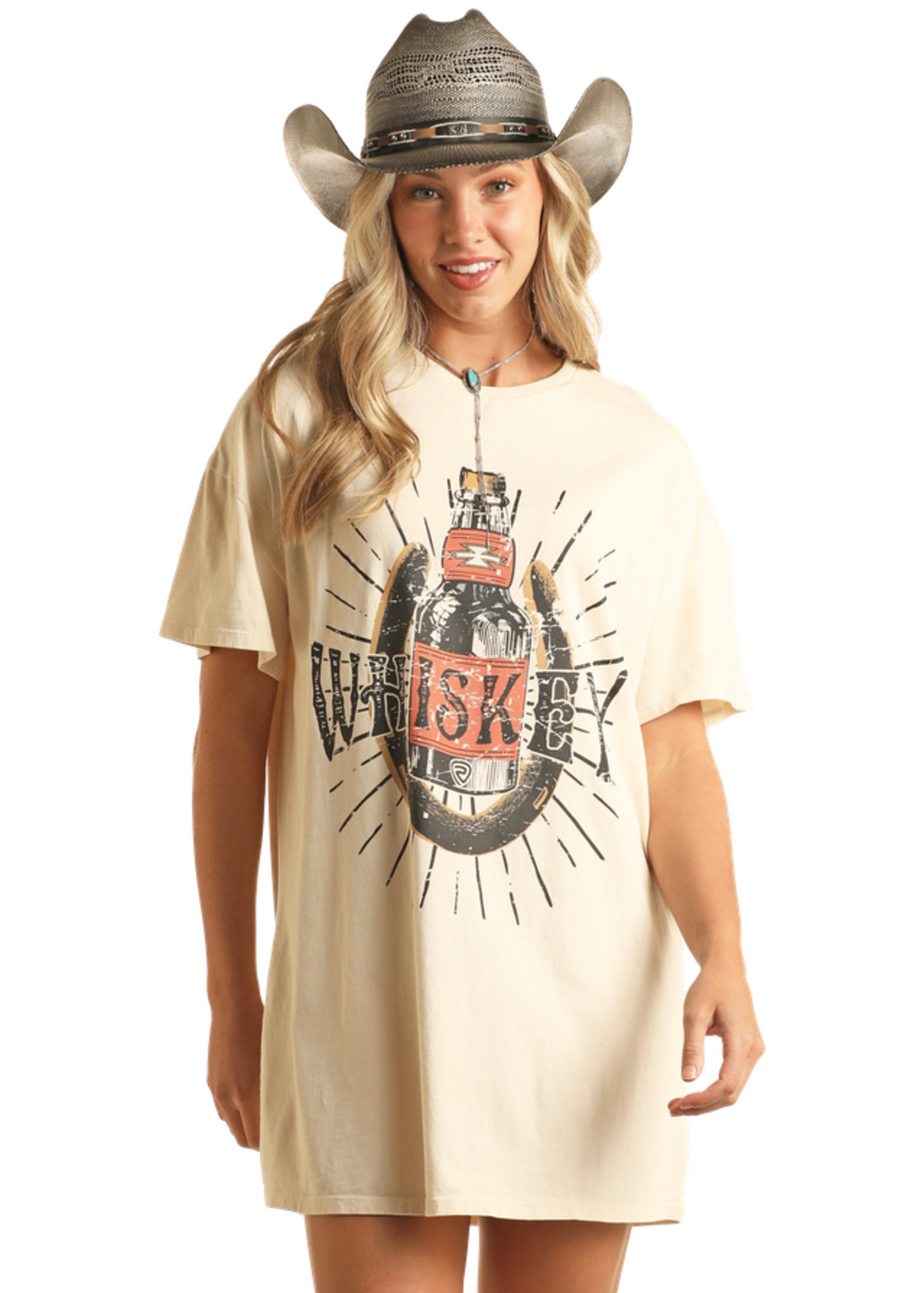 Whiskey T -Shirt Dress