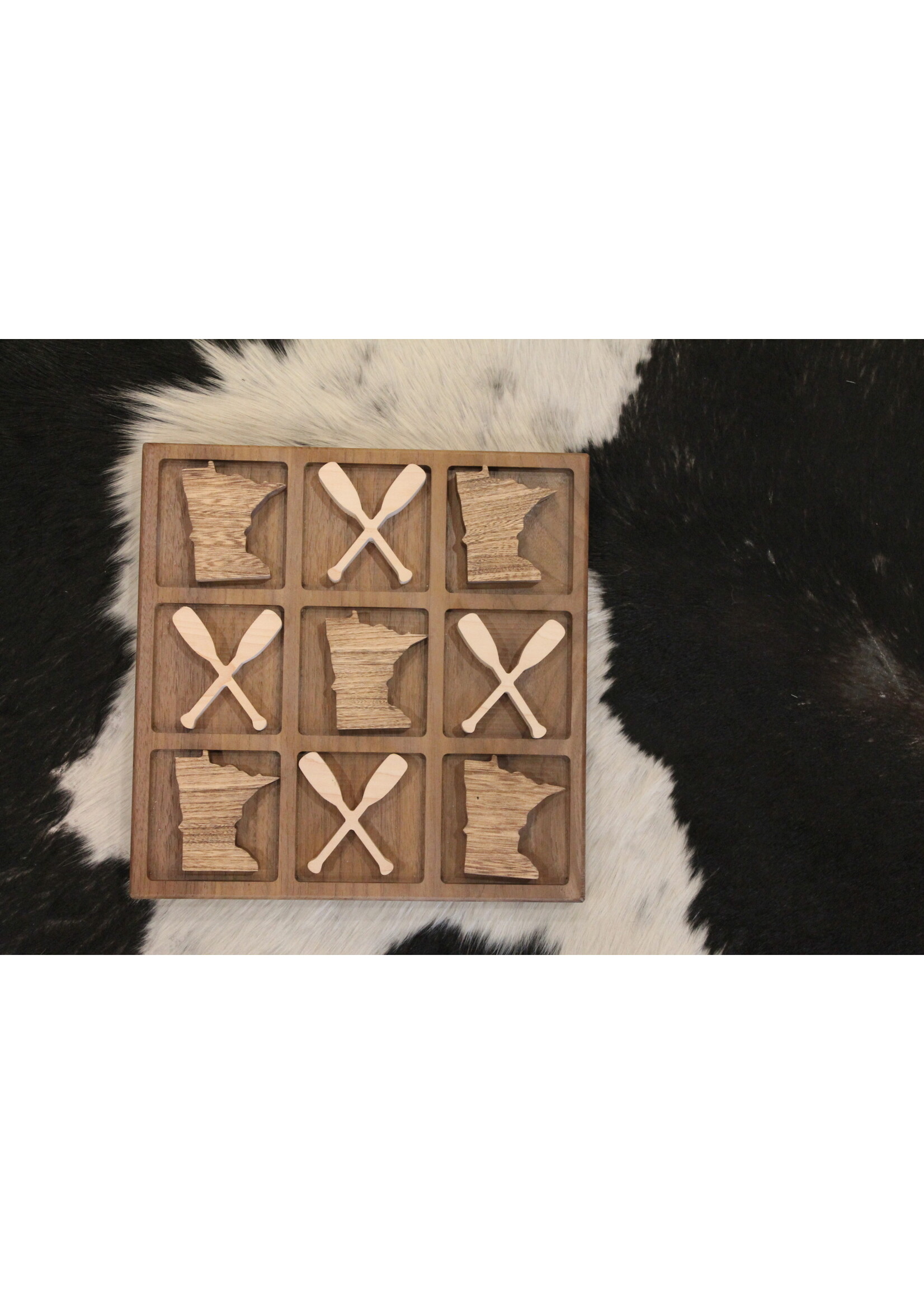 Wooden Tic Tac Toe Boards