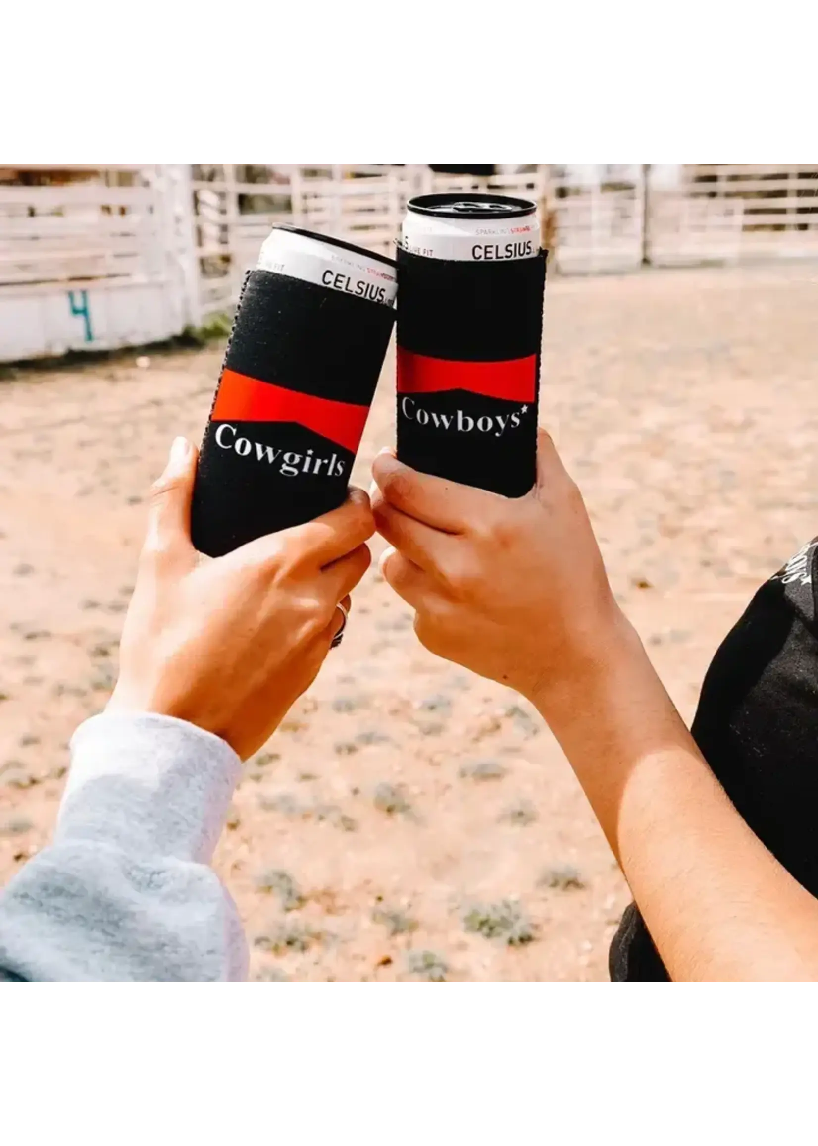 2PK Cowboys/Cowgirls Koozies