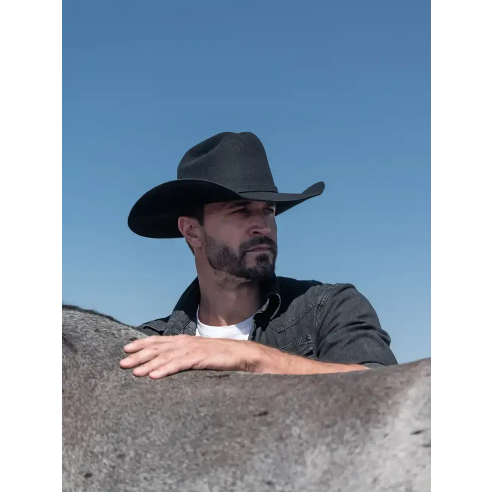 American Hat Makers Men's Felt Cowboy Hat