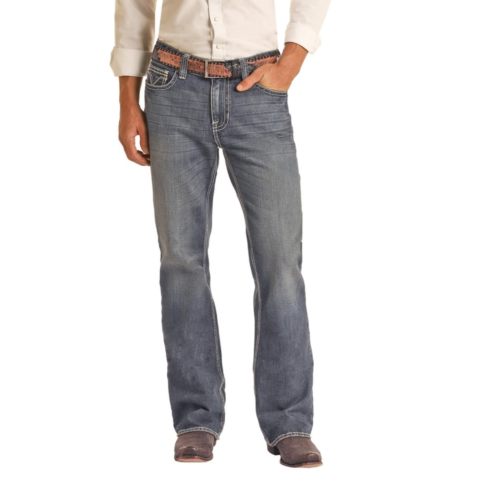 Raised Denim EMB 24
