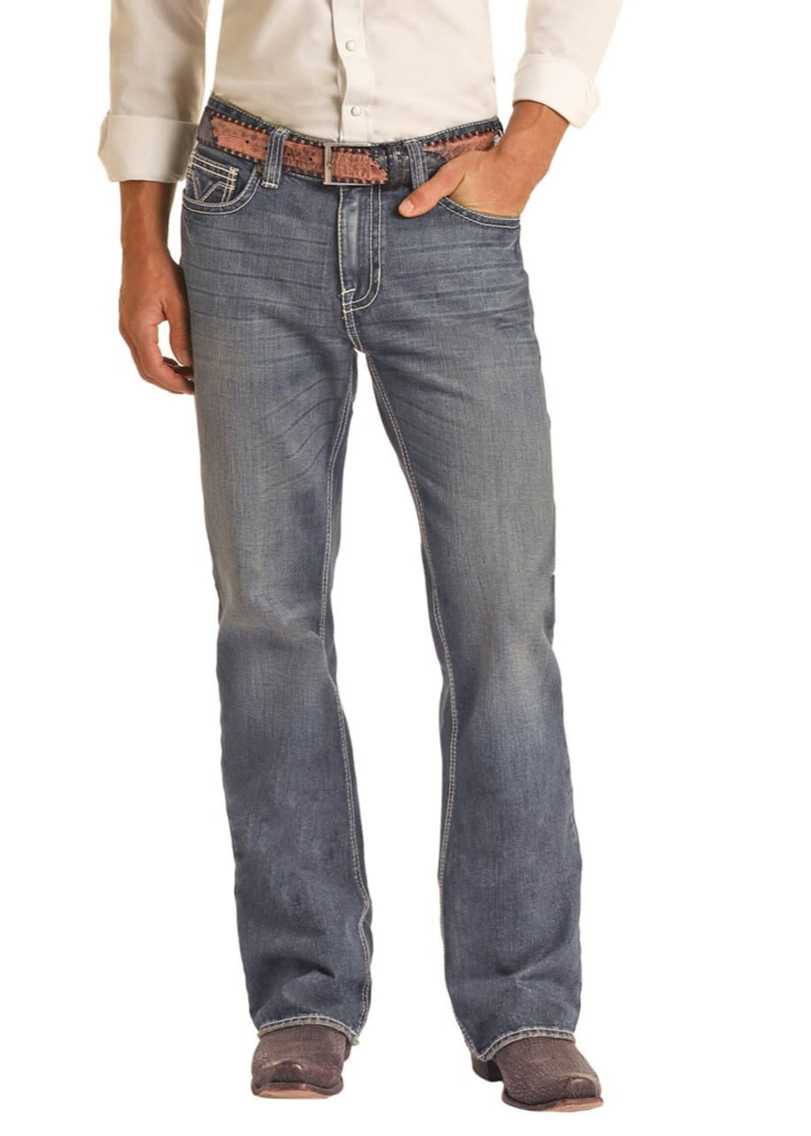 Raised Denim EMB 24