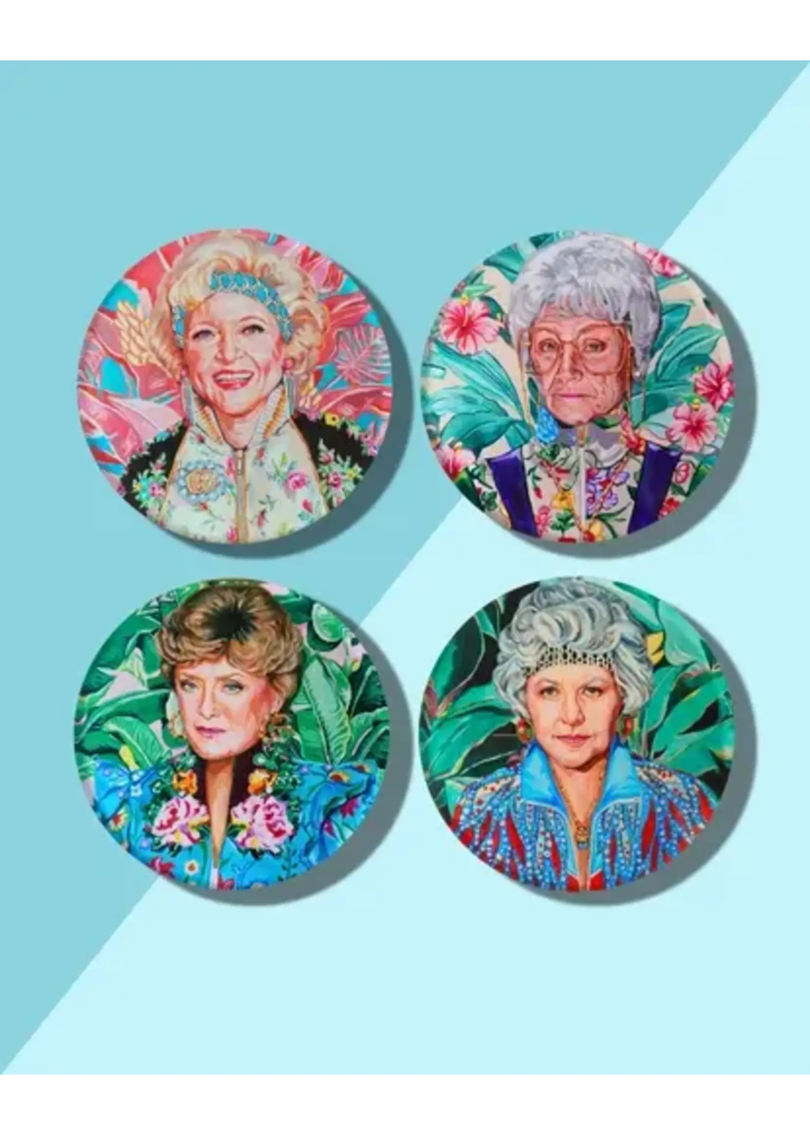 Golden Gals Coasters