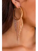 Gold Fringe Earrings